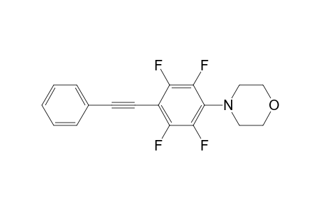 1-(4-Morpholino-2,3,5,6-tetrafluorophenyl)-2-phenylethyne
