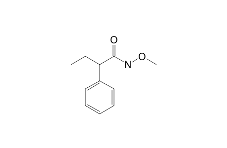 N-Methoxy-2-phenylbutanamide