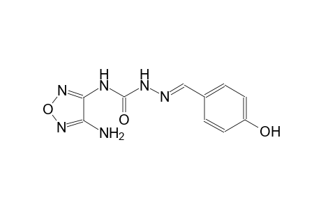 1,2,5-oxadiazole, 3-amino-4-[[[(2E)-2-[(4-hydroxyphenyl)methylene]hydrazino]carbonyl]amino]-