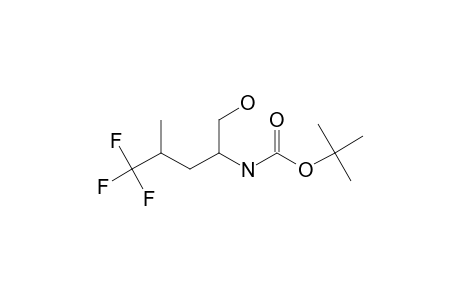 (2S,4R)/(2R,4S)-N-TERT.-BUTOXYCARBONYL-5,5,5-TRIFLUORO-LEUCINOL