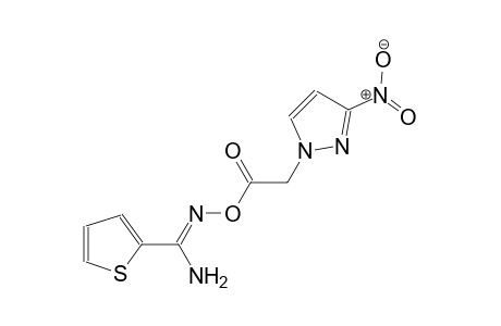 N'-{[2-(3-nitro-1H-pyrazol-1-yl)acetyl]oxy}-2-thiophenecarboximidamide