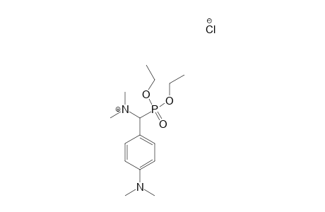 DIETHYL-(DIMETHYLAMINO)-(4-DIMETHYLAMINOPHENYL)-METHYLPHOSPHONATE-HYDROCHLORIDE