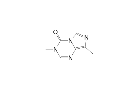 3,8-Dimethylimidazo[1,5-a]-1,3,5-triazin-4-one