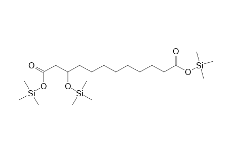 3-Hydroxydodecanedioic acid, O,O;,O''-tris(trimethylsilyl)