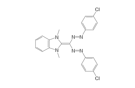 2-{bis[(p-chlorophenyl)azo]methylene}-1,3-dimethylbenzimidazoline