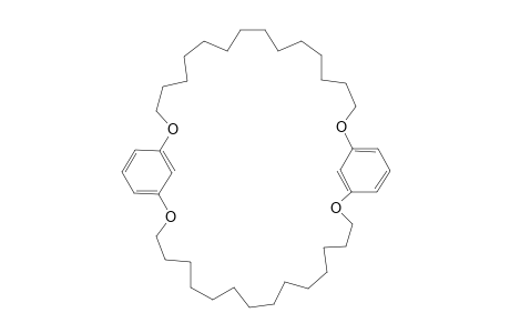 1,18(1,3)-BIS-(BENZENA)-CYCLO-[16.16]-TETRATRIACONTAPHANE