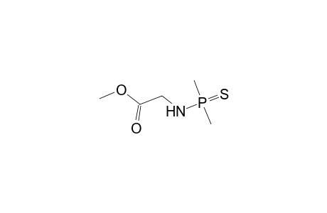 N-(Dimethylthiophosphinyl)glycine methyl ester