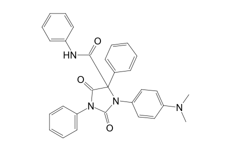 3-[p-(dimethylamino)phenyl]-2,5-dioxo-1,4-diphenyl-4-imidazolidine carboxanilide