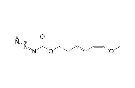 6-Methoxy-3E,5Z-hexadienyl Azidoformate