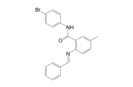 6-(benzylideneamino)-4'-bromo-m-toluanilide