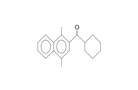 2-Cyclohexylcarbonyl-1,4-dimethyl-naphthalene