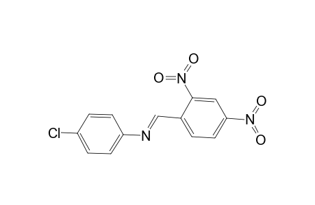 Benzenamine, 4-chloro-N-(2,4-dinitrobenzylidene)-