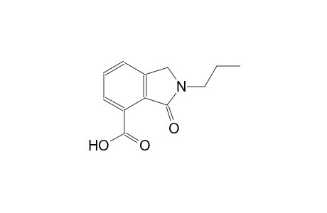 3-oxo-2-propyl-4-isoindolinecarboxylic acid