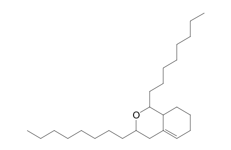 1,3-Di(octyl)-3,4,6,7,8,8a-hexahydro-1H-isochromene