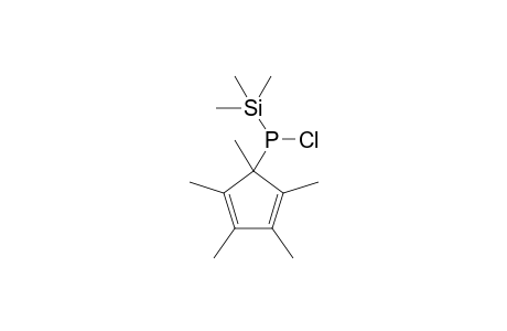 CHLOR-(PENTAMETHYLCYCLOPENTADIENYL)-(TRIMETHYLSILYL)-PHOSPHANE