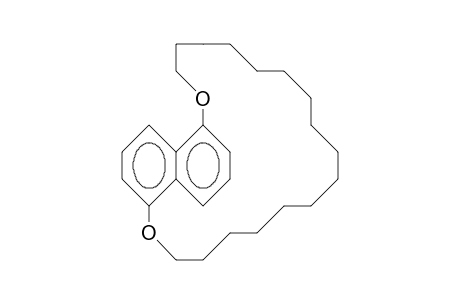 1,18-Dioxa-octadeca-(1,5)-naphthalenophane