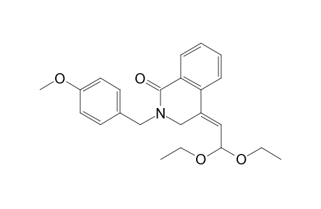 (4Z)-4-(2,2-diethoxyethylidene)-2-p-anisyl-3H-isoquinolin-1-one