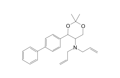 Diallyl-(4-biphenyl-4-yl-2,2-dimethyl-[1,3]dioxan-5-yl)-amine