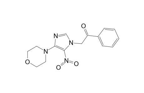 4-(Morpholin-4-yl)-5-nitro-1-phenacylimidazole