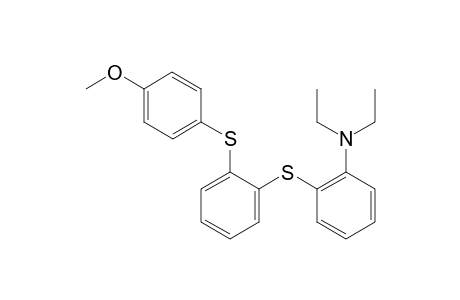 2-(4-Anisylthio)-2'-(N,N-diethylamino)diphenyl sulfide