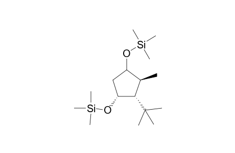 (cis)-3,5-bis[(Trimethylsilyl)oxy]-(trans)-1-methyl, (cis)-2-t-butylcyclopentane