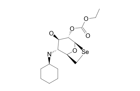 4-CYCLOHEXYLAMINO-2-O-ETHOXYCARBONYL-1,6-EPISELENO-1,4,6-TRIDEOXY-BETA-D-GLUCOSE