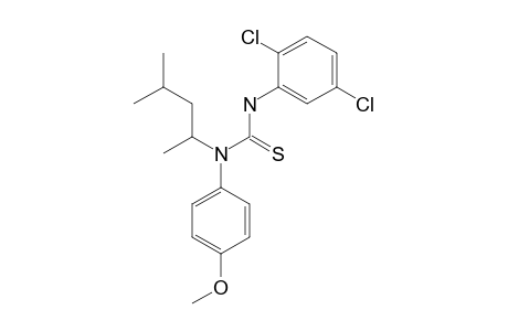 2',5'-dichloro-N-(1,3-dimethylbutyl)-4-methoxythiocarbanilide