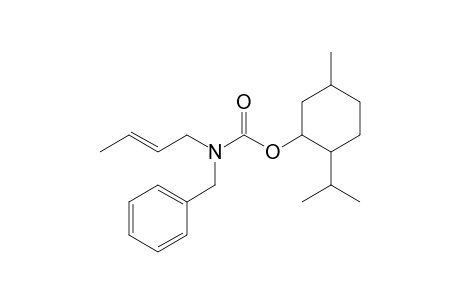 N-(Menthyloxycarbonyl)-N-but-2(E)-enyl - Benzylamine