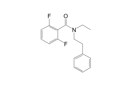 2,6-Difluorobenzamide, N-(2-phenylethyl)-N-ethyl-