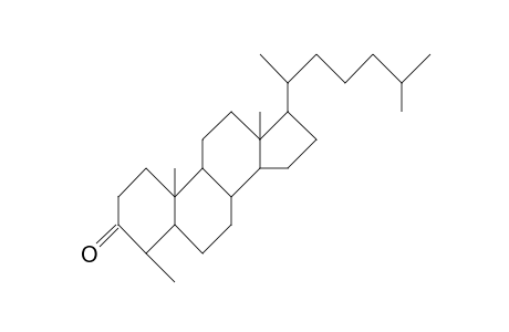 Cholestan-3-one, 4-methyl-, (4.alpha.,5.alpha.)-