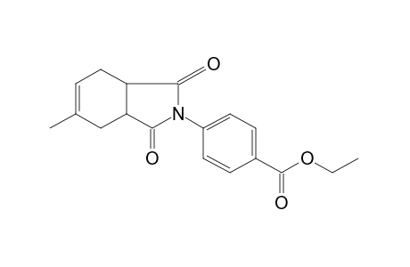p-(4-methyl-4-cyclohexene-1,2-dicarboximido)benzoic acid, ethyl ester