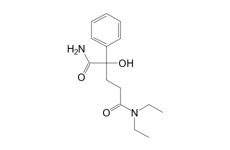 N',N'-diethyl-2-hydroxy-2-phenylglutaramide