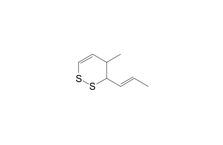 1,2-Dithiin, 3,4-dihydro-4-methyl-3-(1-propenyl)-