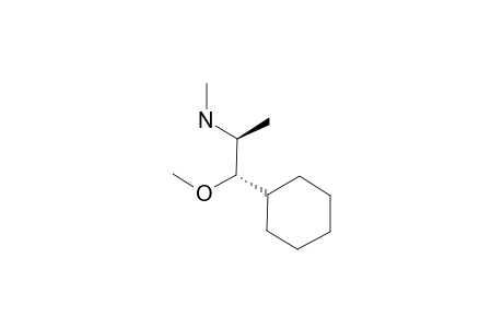 (1S,2S)-N-Methyl-1-cyclohexyl-1-methoxyprop-2-yl-amine