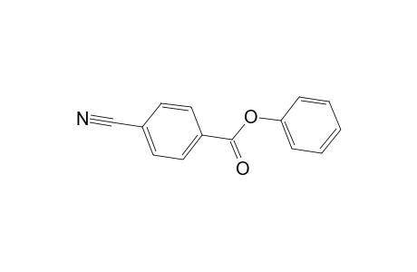 Benzoic acid, 4-cyano-, phenyl ester