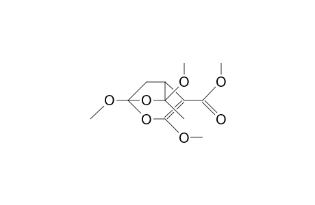 Methyl-1,3,6-trimethoxy-6-methyl-2,7-dioxa-bicyclo-[3.2.1]-oct-3-ene-4-carboxylate