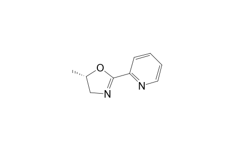 (5S)-5-methyl-2-(2-pyridinyl)-4,5-dihydrooxazole