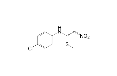 p-chloro-N-[1-(methylthio)-2-nitrovinyl]aniline