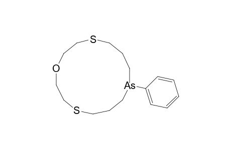 1-Oxa-4,12-dithia-8-arsacyclotetradecane, 8-phenyl-