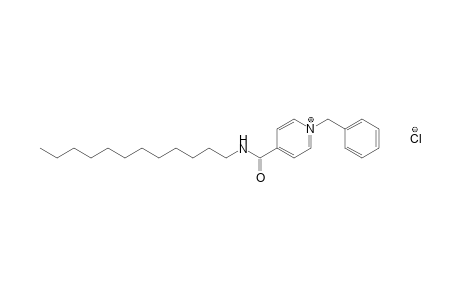 1-benzyl-4-(dodecylcarbamoyl)pyridinium chloride