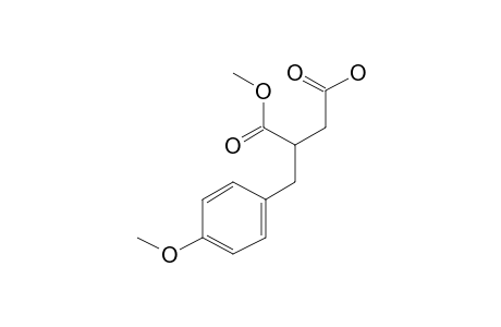 4-Methoxy-3-[(4-methoxyphenyl)methyl]-4-oxobutanoic acid