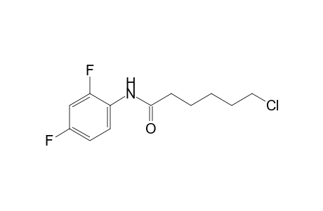 6-chloro-2',4'-difluorohexananilide