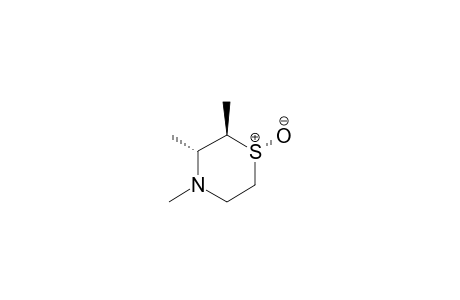trans-N,2,3-Trimethyl-1,4-thiazane S-Oxide