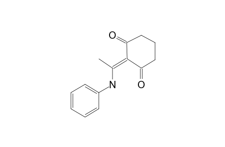 2-(1-Anilinoethylidene)-1,3-cyclohexanedione