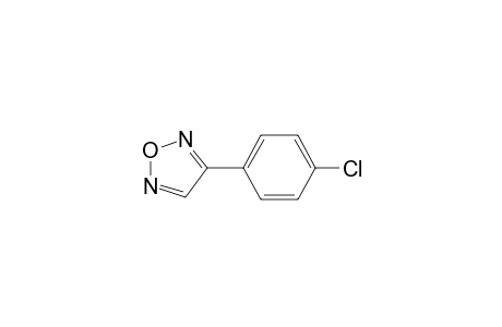 3-[p-Chlorophenyl]furazan