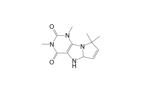 1,5,5a,8-Tetrahydro-1,3,8,8-tetramethyl-2H-pyrrolo[1,2-e]purine-2,4(3H)-dione