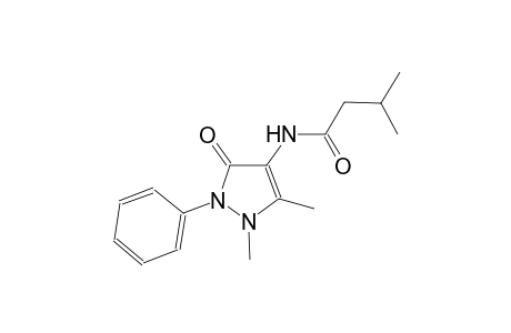 N-(1,5-dimethyl-3-oxo-2-phenyl-2,3-dihydro-1H-pyrazol-4-yl)-3-methylbutanamide