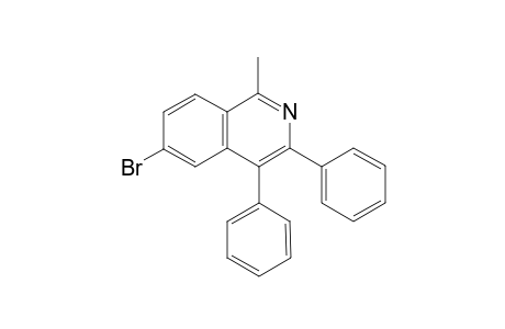 6-Bromo-1-methyl-3,4-diphenylisoquinoline