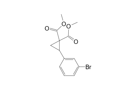 1,1-Dimethyl 2-(3-bromophenyl)cyclopropane-1,1-dicarboxylate