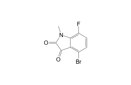 4-Bromo-7-fluoro-1-methylisatin